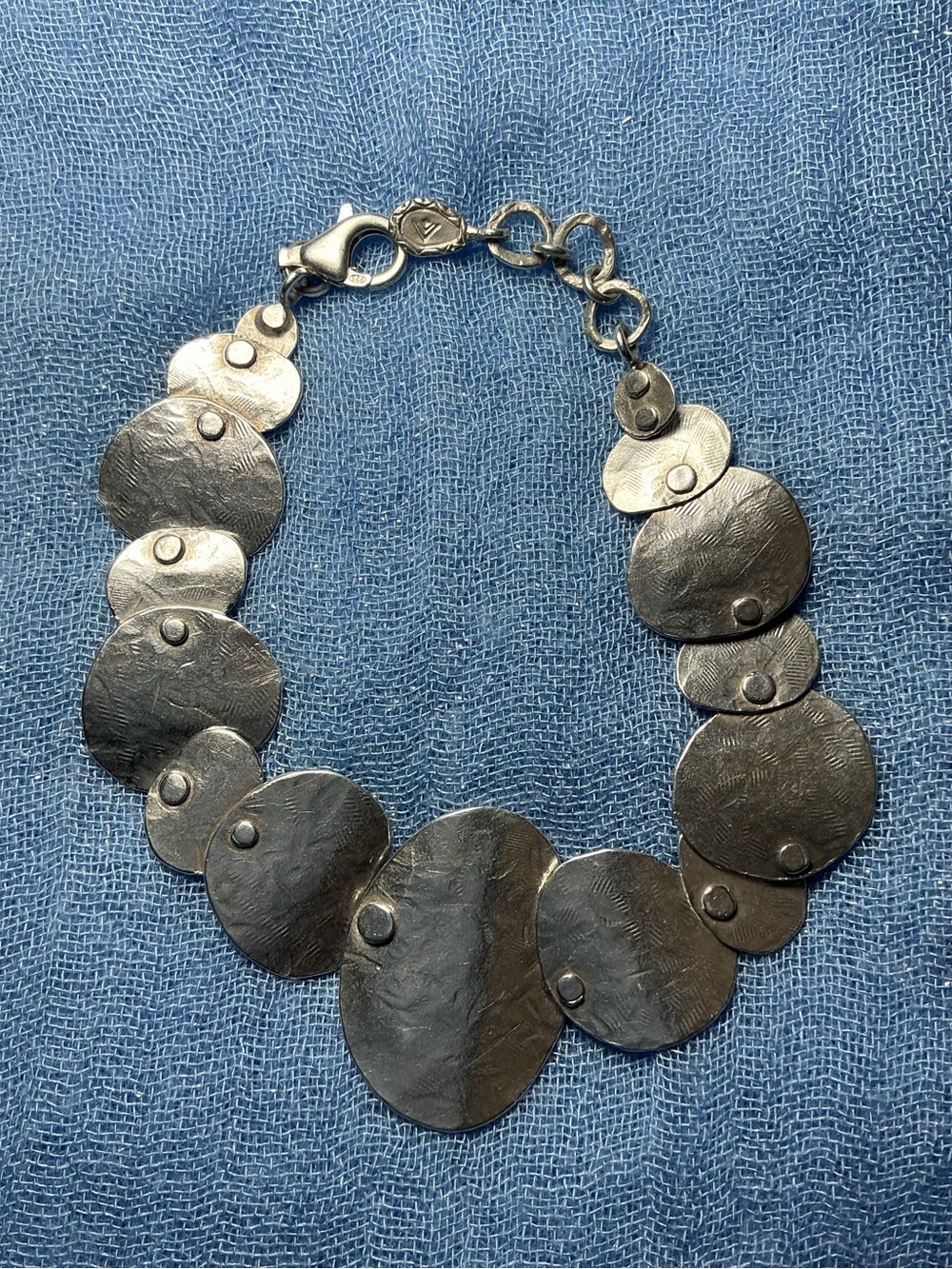 Silpada Badge of Beauty Sterling Silver Bracelet